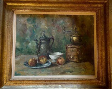 René Louis Chrétien (1867-1945) - Schitterend stilleven