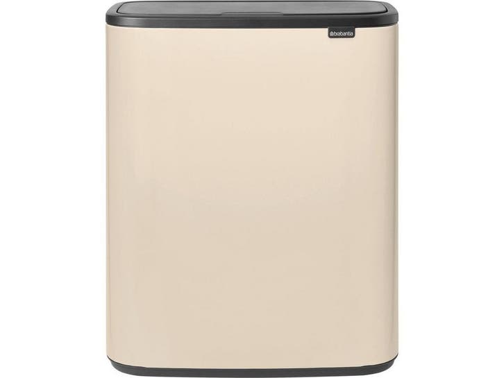 Brabantia Bo Touch Bin - Prullenbak - 60 liter - Soft Beige, Maison & Meubles, Accessoires pour la Maison | Poubelles, Envoi