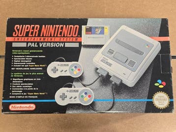 Nintendo - Snes - Super Rare Big Box Mario Super Mario