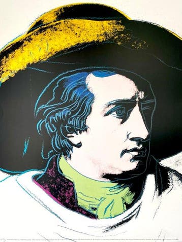 Andy Warhol (after) - Goethe White (XL Size) - Offset