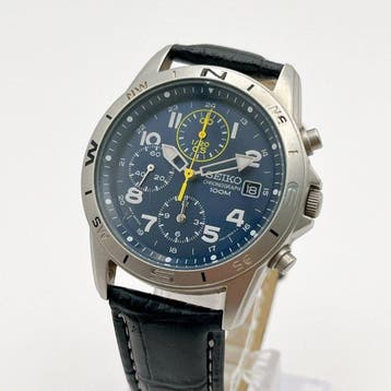 Seiko - Chronograph 100M - Zonder minimumprijs - Heren -