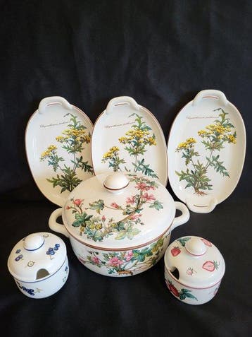 Villeroy & Boch - Serveergerei (7) - Vitro-porselein -, Antiquités & Art