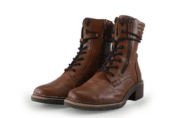Jana Veterboots in maat 37 Cognac, Verzenden, Overige typen