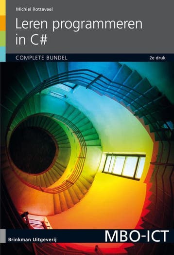 Leren programmeren in C#, complete bundel 9789057523878, Boeken, Verzenden, Zo goed als nieuw, Michiel Rotteveel