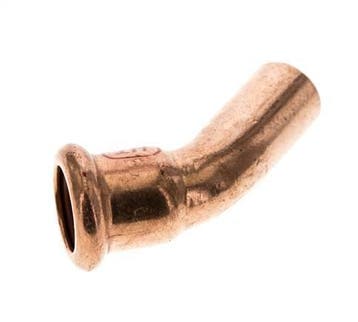 Raccord à sertir coude 45deg - 15mm Femelle & 15mm Mâle -, Verzenden