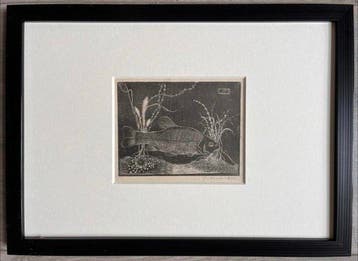 Jan Mankes (1889-1920) - Heliogravure Zeelt (Ingelijst)