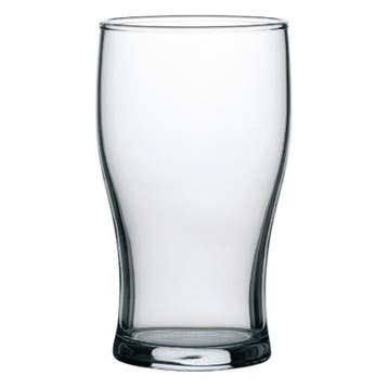Bierglazen | Glas | 29.5cl | 24 Stuks | Stapelbaar |, Verzenden, Nieuw in verpakking