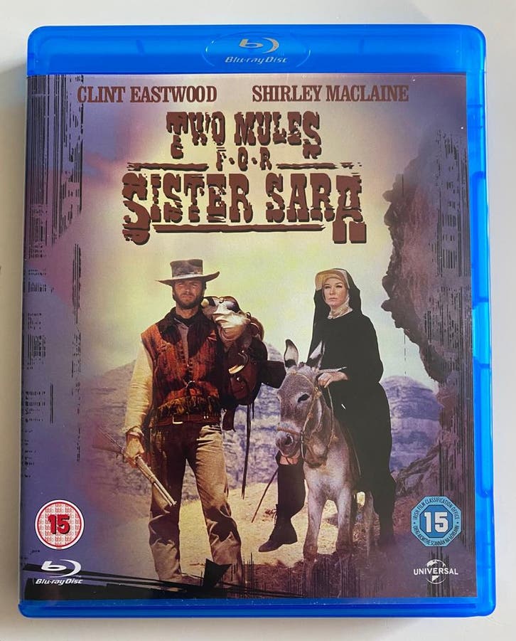TWO MULES FOR SISTER SARA (IMPORT WITH DUTCH SUBS) (BLURAY), Cd's en Dvd's, Blu-ray, Gebruikt