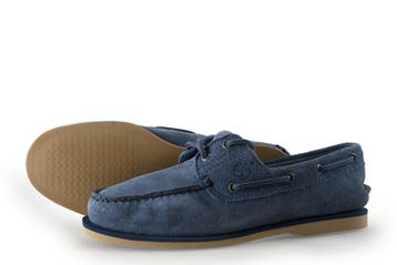 Timberland Bootschoenen in maat 42 Blauw, Kleding | Heren, Timberland, Zo goed als nieuw, Verzenden, Blauw