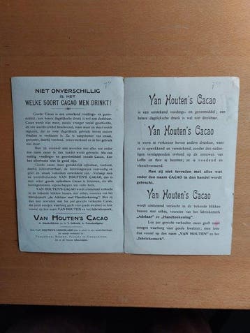 Reclame - Reclame kaarten - Ansichtkaart (70) - 1950-1900, Verzamelen, Gelopen