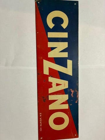 H.Philippault - CINZANO - H.Philippault - Reclamebord -