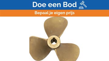 Bieden: Vetus P3B-17X12L Propeller 3-Blade Brass Left Handed, Ophalen of Verzenden, Nieuw