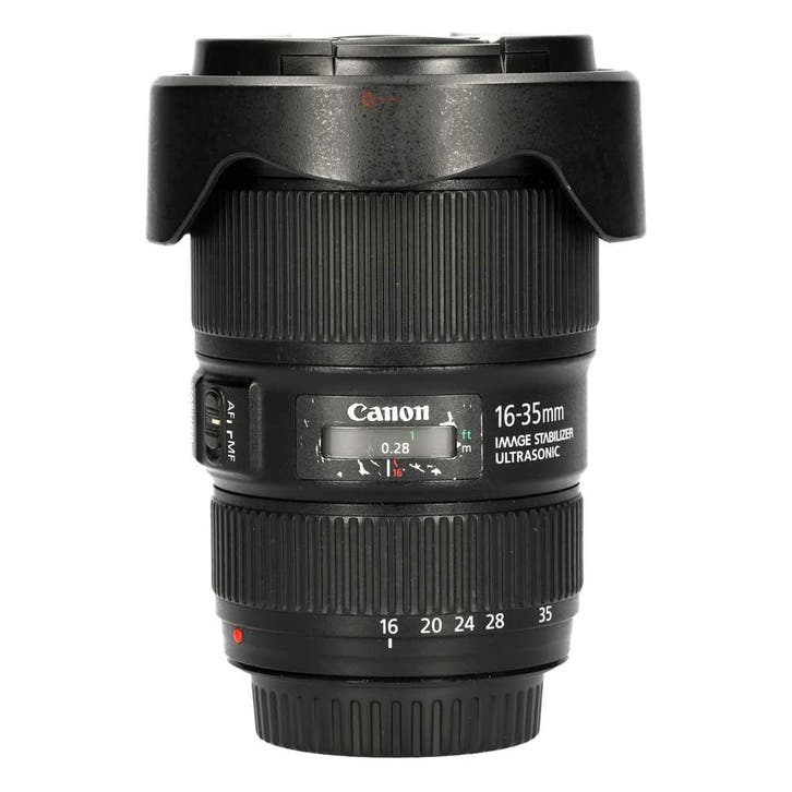 Canon EF 16-35mm f/4L IS USM met garantie, Audio, Tv en Foto, Foto | Lenzen en Objectieven, Gebruikt, Ophalen of Verzenden