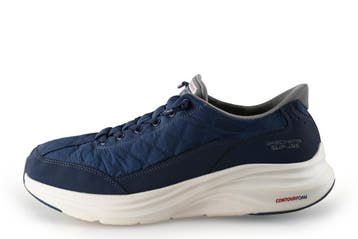 Skechers Sneakers in maat 45 Blauw, Kleding | Heren, Zo goed als nieuw, Skechers, Sneakers, Verzenden