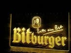 Bitburger neon bord lamp LED cafe verlichting reclame lichtb, Verzenden, Nieuw