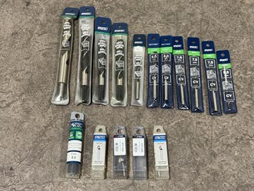 Veiling - Rotec hout- en verzinkboren diverse 16-delig, Doe-het-zelf en Bouw, Nieuw