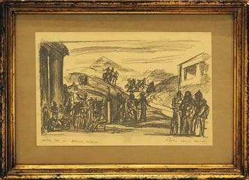 Primo Conti (1900-1988) - Prima idea per Albania Romana