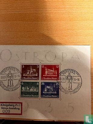 Duitse Rijk - Postzegeltentoonstelling OSTROPA - 1935, Timbres & Monnaies, Timbres | Europe | Autre, Envoi
