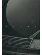 1994 LEXUS LS400 BROCHURE NEDERLANDS, Nieuw