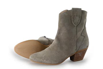 VIA VAI Enkellaarzen in maat 37 Beige, Kleding | Dames, Verzenden, Beige, Lage of Enkellaarzen, Zo goed als nieuw