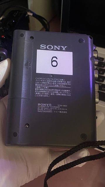 Sony - TCM-900 Draagbare cassettespeler