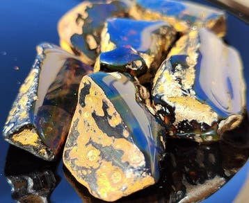 Blauwe Amber - Hoge Kwaliteit!- 58 g, Verzamelen