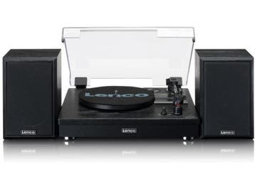 Lenco LS-101BK - Platenspeler - Bluetooth 5.0 - Zwart, Audio, Tv en Foto, Verzenden, Zo goed als nieuw