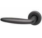 Intersteel enkele deurkruk Sigaar op rozet links Night, Doe-het-zelf en Bouw, Ophalen of Verzenden, Nieuw