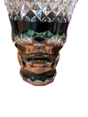 Vase - Cristal, Verre - Antique Val Saint Lambert, Antiquités & Art