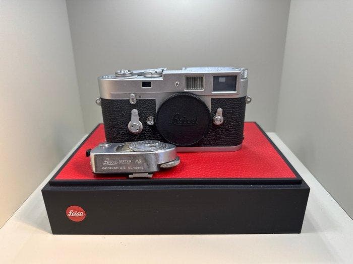 Leica M2 + Leica MR meter Meetzoeker camera, Verzamelen, Foto-apparatuur en Filmapparatuur