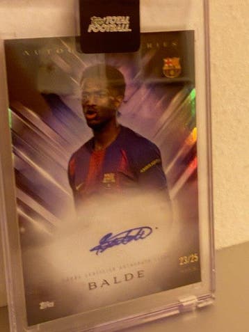 Topps Topps Total Football - Balde (23/25) Parallel, Nieuw
