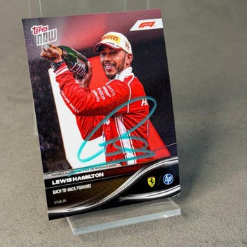 Ferrari - Topps Now - (034) Lewis Hamilton Back to back