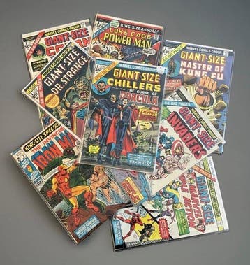 Marvel Comics Giant Size - Numbers One Lot - 8 Comic