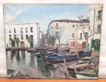 Rafael Martínez Padilla (1878-1958) - Pueblo costero