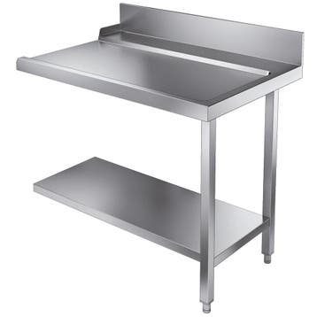 Afvoertafel (Rechts) | RVS | Bodemschap | Achteropstand |, Verzenden, Nieuw in verpakking