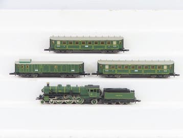 Märklin Z - 8102 - Treinset (1) - 4-Delige set met S 3/6 en, Hobby en Vrije tijd, Nieuw