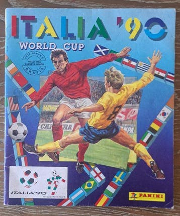 Panini World Cup Italia 90 - Gratis Portuguese Mars - M&M