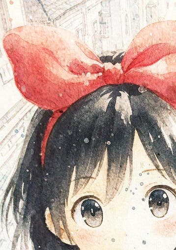 Boriani - Kiki - watercolor limited edition 1/25