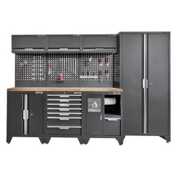 Gereedschapskasten set wandlengte 295,5 cm. tweedeurs lage, Ophalen of Verzenden, Nieuw