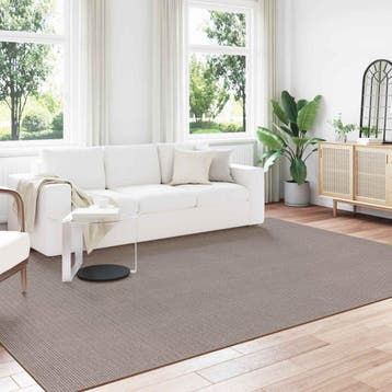 vidaXL Binnen kleed LUGO Crème en Taupe 340 x 240 cm, Verzenden, Nieuw