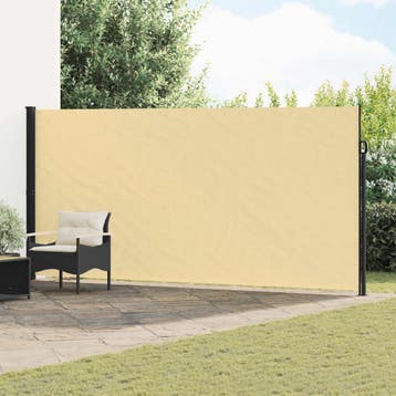 vidaXL Uittrekbaar Zijscherm 500 x 200 cm Polyester, Tuin en Terras, Verzenden, Nieuw