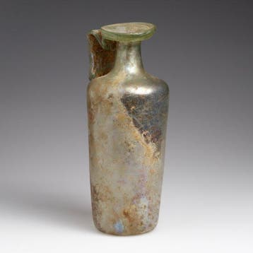 Oud-Romeins, Keizerrijk Glas Grote cilindrische anijsfles -