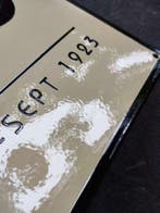 Bauhaus - enamel sign BAUHAUS Flecken Emailschild Emaille