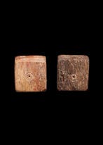 Romain antique Os Paquet de dés