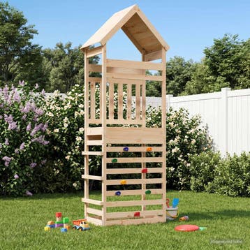 Houten Speeltoren | Retour Deal | Nu -52%, Kinderen en Baby's, Verzenden, Zo goed als nieuw, Overige typen