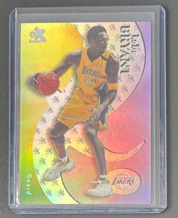 1996-2001 Topps Chrome, Upper Deck, Sky E-X Kobe Bryant, Nieuw