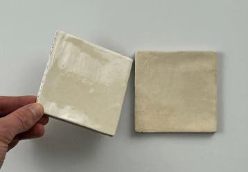 Wandtegel Beige 10x10cm (Muurtegels, Muur- en plafondtegels), Doe-het-zelf en Bouw, Nieuw, Minder dan 20 cm, 10 m² of meer, Wandtegels