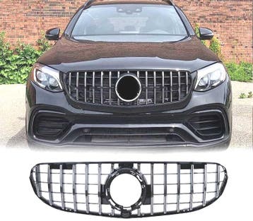 CALANDRE MERCEDES GLC X253 SUV 20- LOOK AMG NOIR CHROMÉ, Verzenden, Nieuw