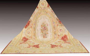 Stijl Aubusson - Vloerkleed - 310 cm - 245 cm - Handgemaakt, Nieuw