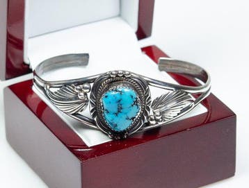 Bracelet - turquoise - Navajo - États-Unis (Sans prix de